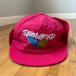 “Retro” Insulated Snowbird Hat with ear flaps
